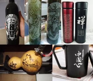 泰安酒瓶葫芦工艺品激光雕刻机